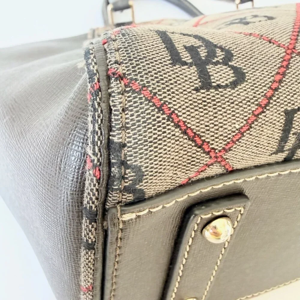 Dooney & Bourke Maxi Sydney Satchel Crossbody Purse Handbag in Olive Brown